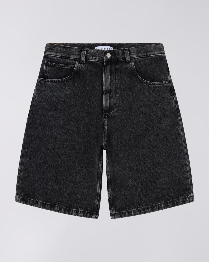 Edwin Worker Short Black Matt Wash