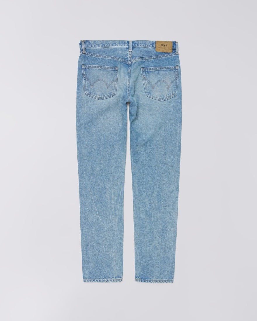 Edwin Slim Tapered Jeans Blue Mid Light Used