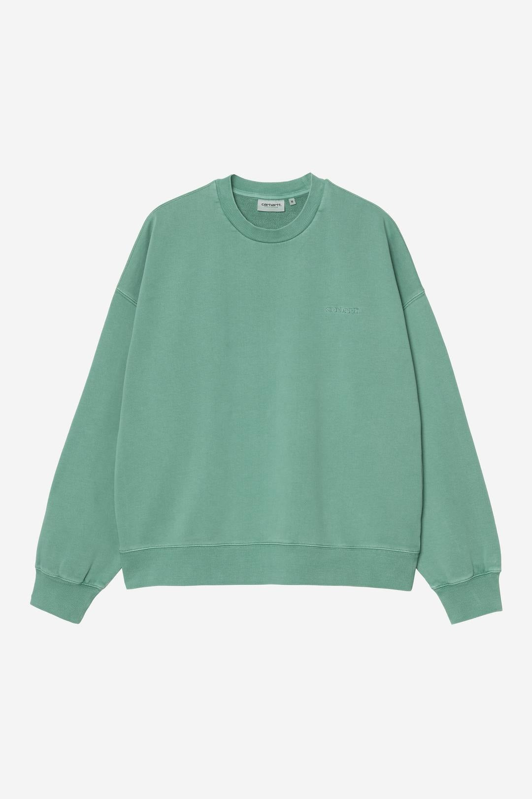 Carhartt Wip Benton Sweatshirt Lily Garment Dyed