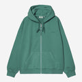Carhartt Wip Hooded Benton Sweat Jacket Lily Garment Dyed
