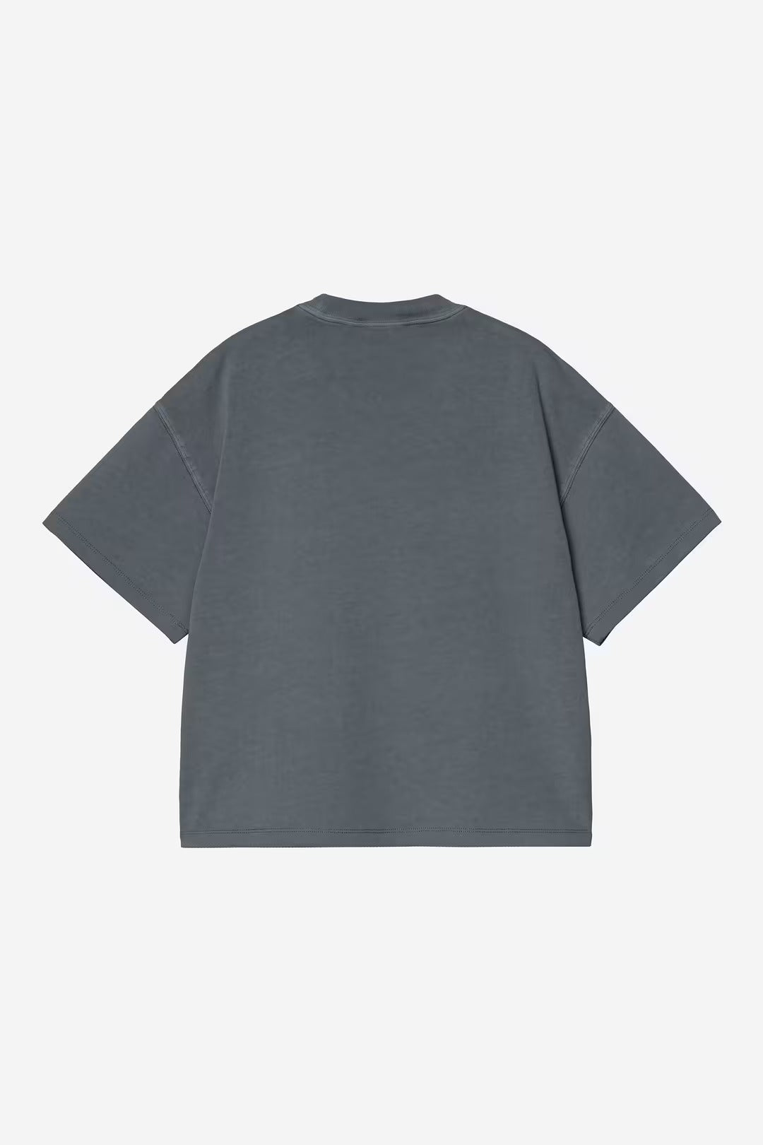 Carhartt Wip Donna T-shirt W Benton Carbon Tinta in Capo