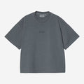 Carhartt Wip Donna T-shirt W Benton Carbon Tinta in Capo