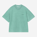 Carhartt Wip Benton Tee Lily Tinto in capo