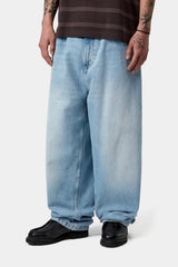 Carhartt Wip Brandon Pant Blu Heavy Worn Bleached