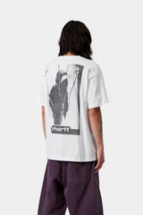 Carhartt Wip  Archive Script Tee White