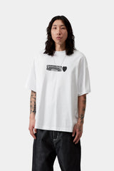 Carhartt Wip Deconstructed Label Tee White
