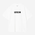 Carhartt Wip Deconstructed Label Tee White