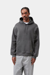 Carhartt Wip Hooded Torion Sweatshirt Black Grind Wash