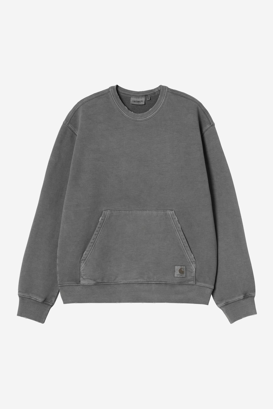 Carhartt Wip Torion Sweatshirt Black Grind Wash