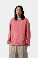 Carhartt Wip Torion Sweatshirt Marsala Grind Wash