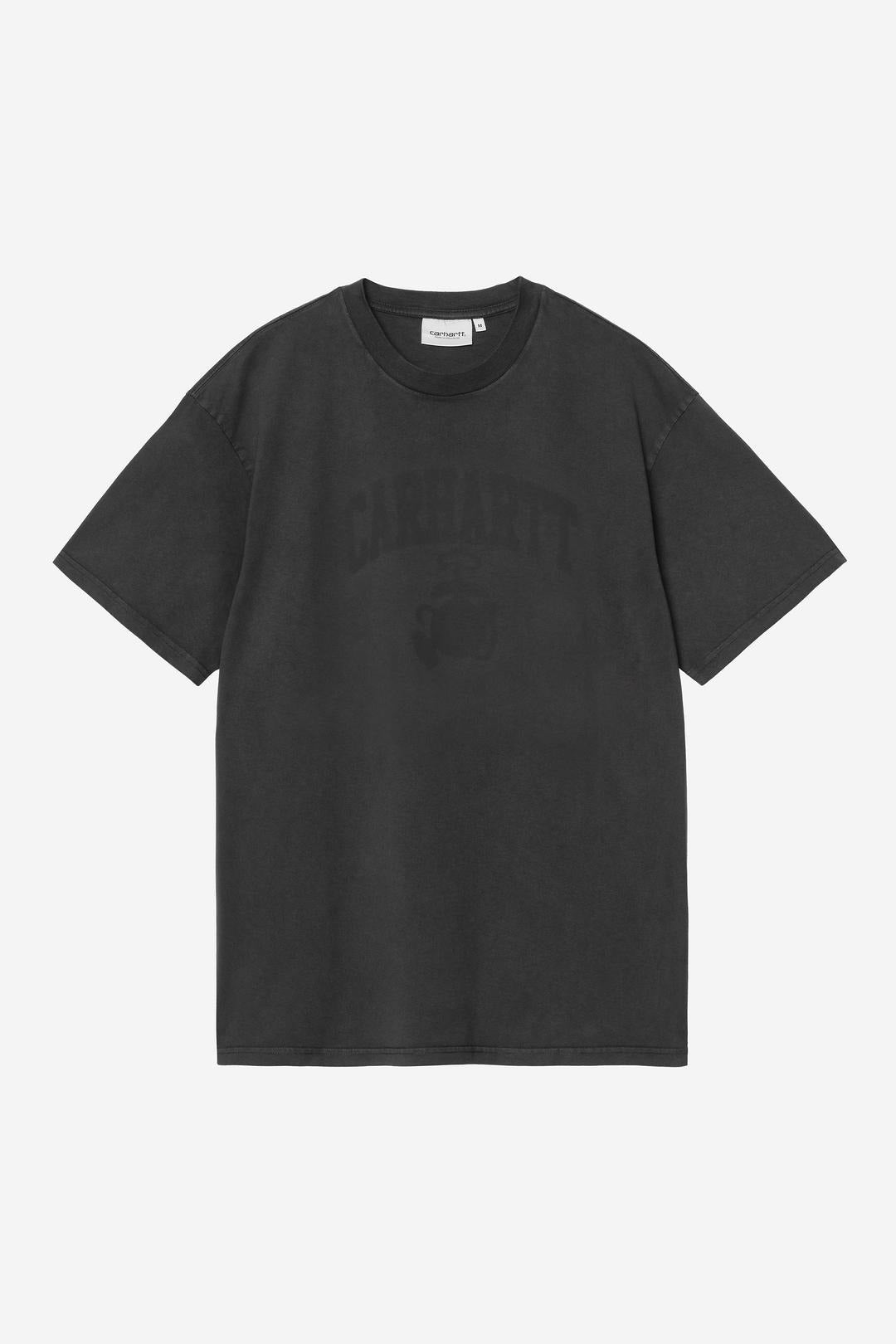 Carhartt Wip  Faded Pond Corps Tee Black Heavy Stone Wash