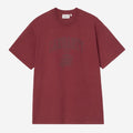 Carhartt Wip T-Shirt Faded Pond Corps Marsala Heavy Stone Wash