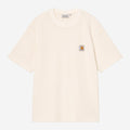 Carhartt Wip Nelson Waffle T-Shirt Tinta in Capo Naturale