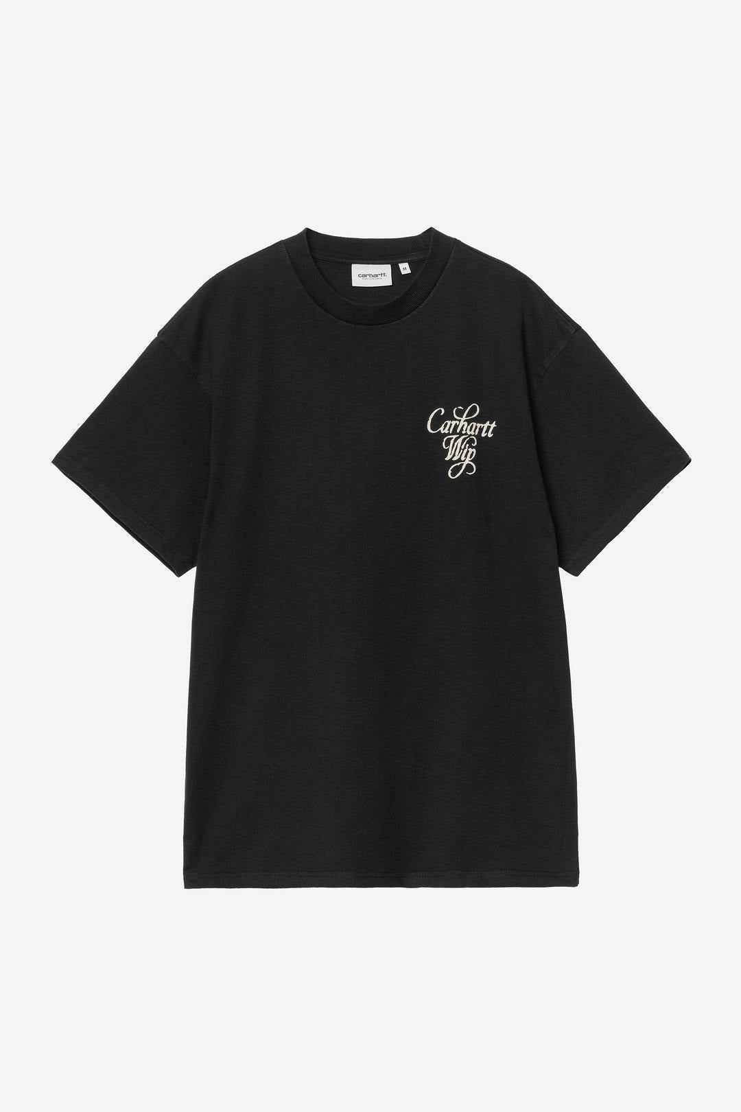 Carhartt Wip  Vestige Tee Black Stone Washed