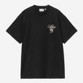 Carhartt Wip T-Shirt Vestige Black Stone Washed
