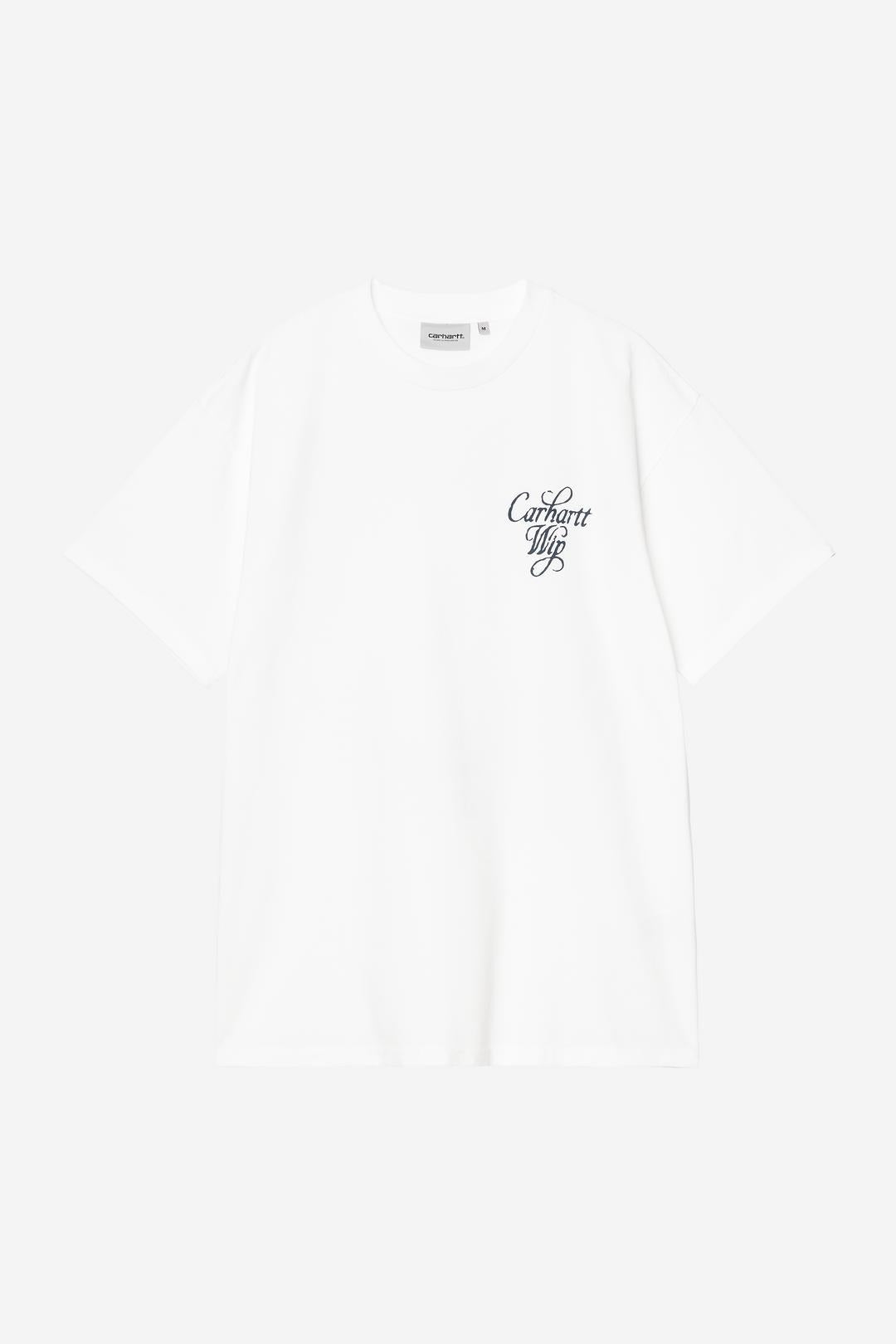Carhartt Wip  Vestige Tee White Stone Washed