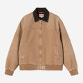 Carhartt Wip Og Santa Fe Jacket Hamilton Brown Grind Wash