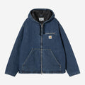 Carhartt Wip Giacca Cleveland Stone Washed Blu