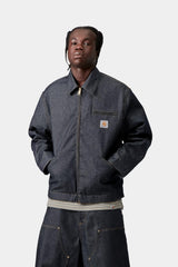 Carhartt Wip Og Detroit Jacket Blue Rigid