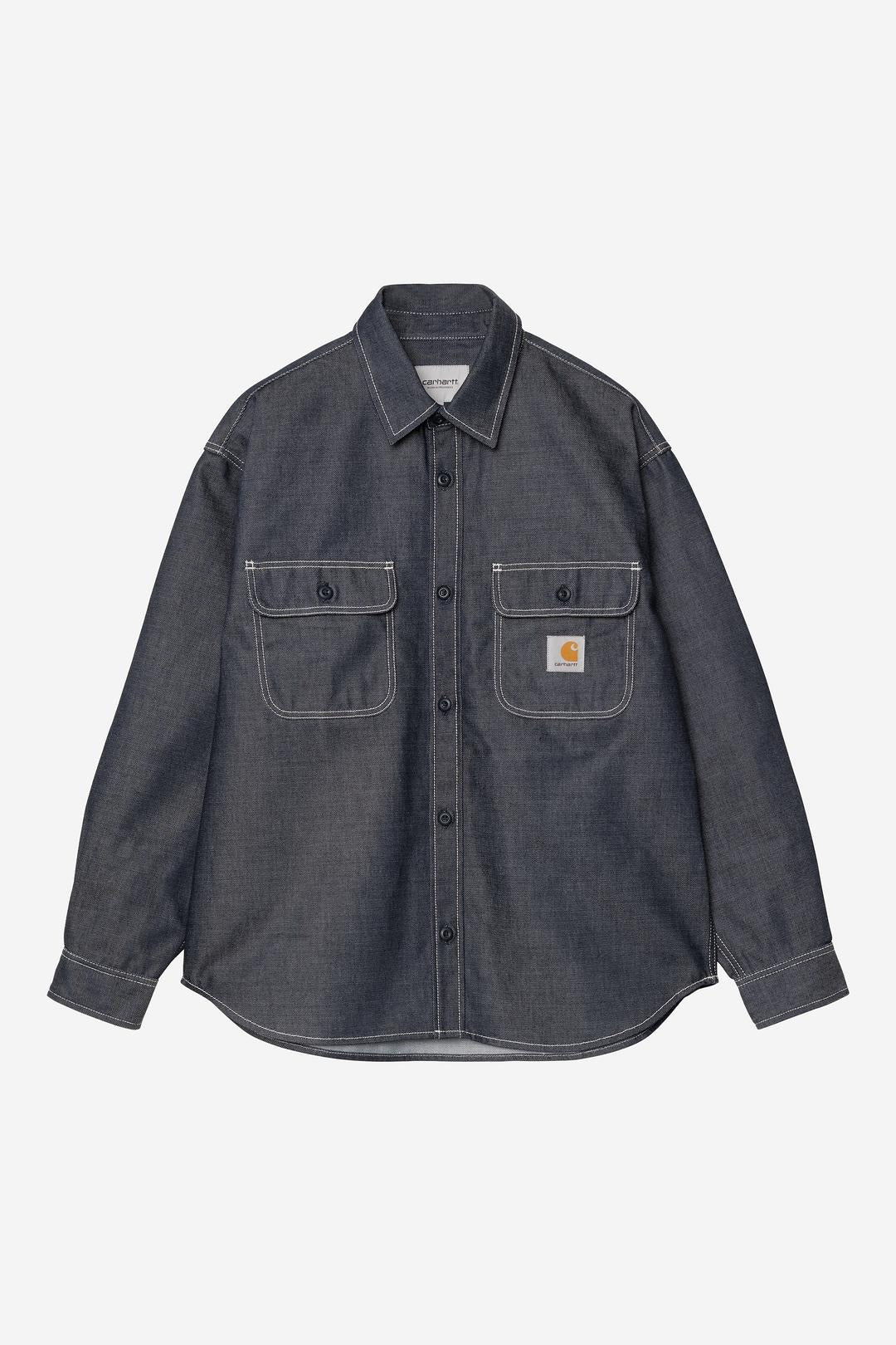 Carhartt Wip Tigan Shirt Jac Blue Rigid