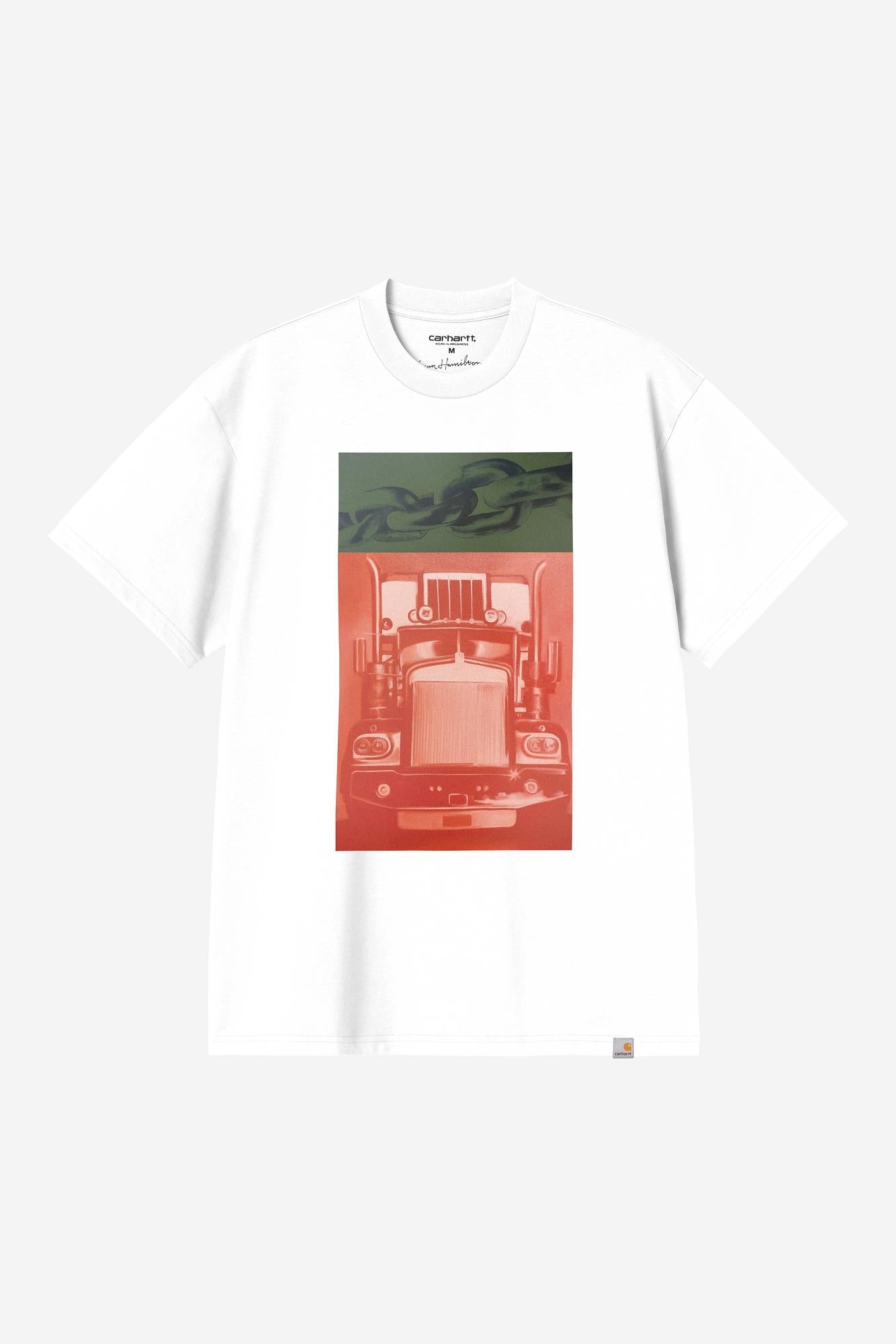 Carhartt Wip Sean Hamilton 01 Tee White