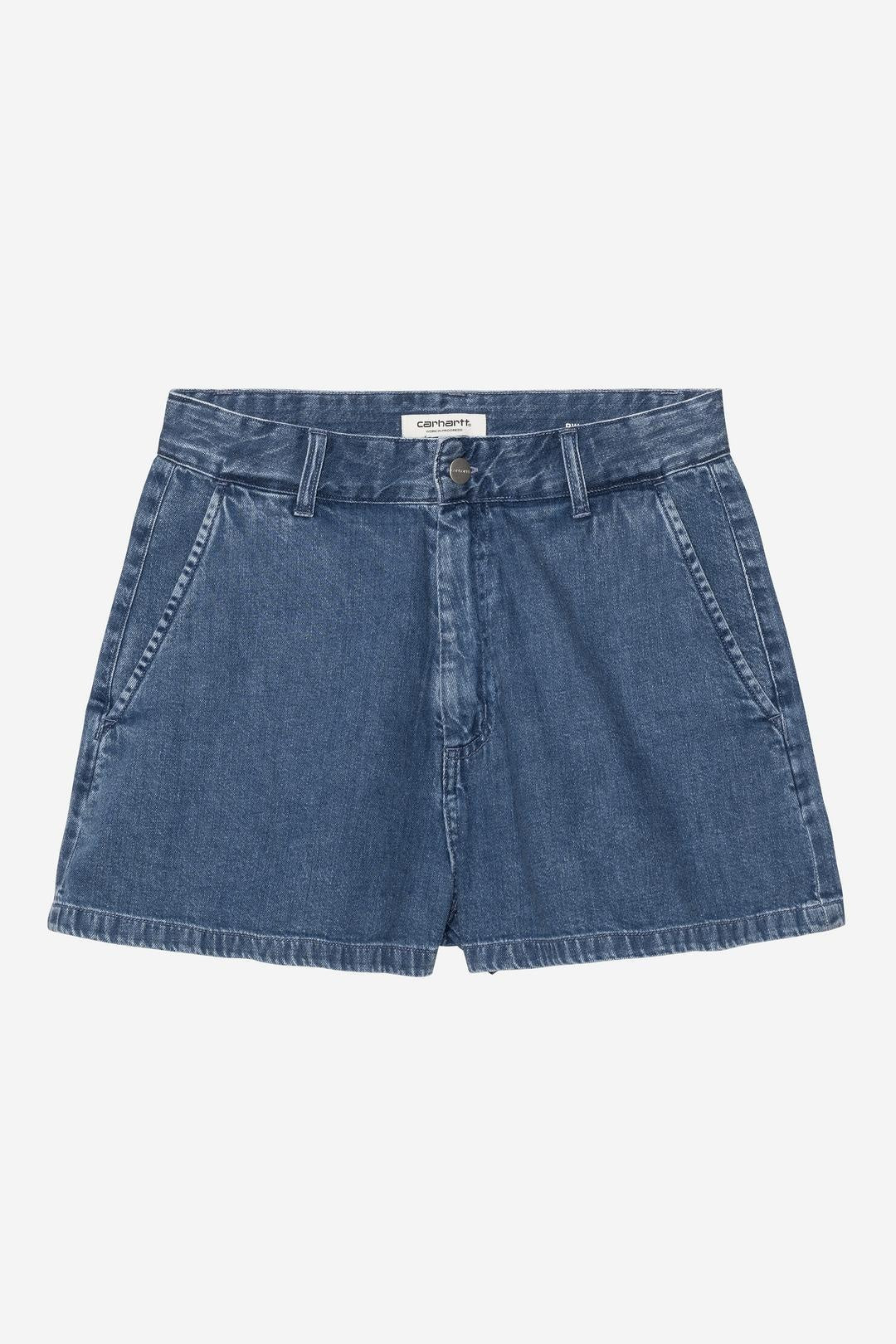 Carhartt Wip Donna W Lova Short Blue Stone Washed