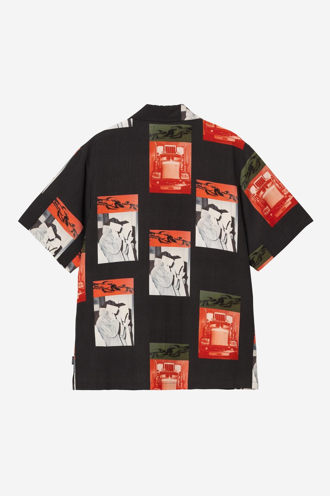 Carhartt Wip Sean Hamilton Shirt Sean Hamilton Print Black