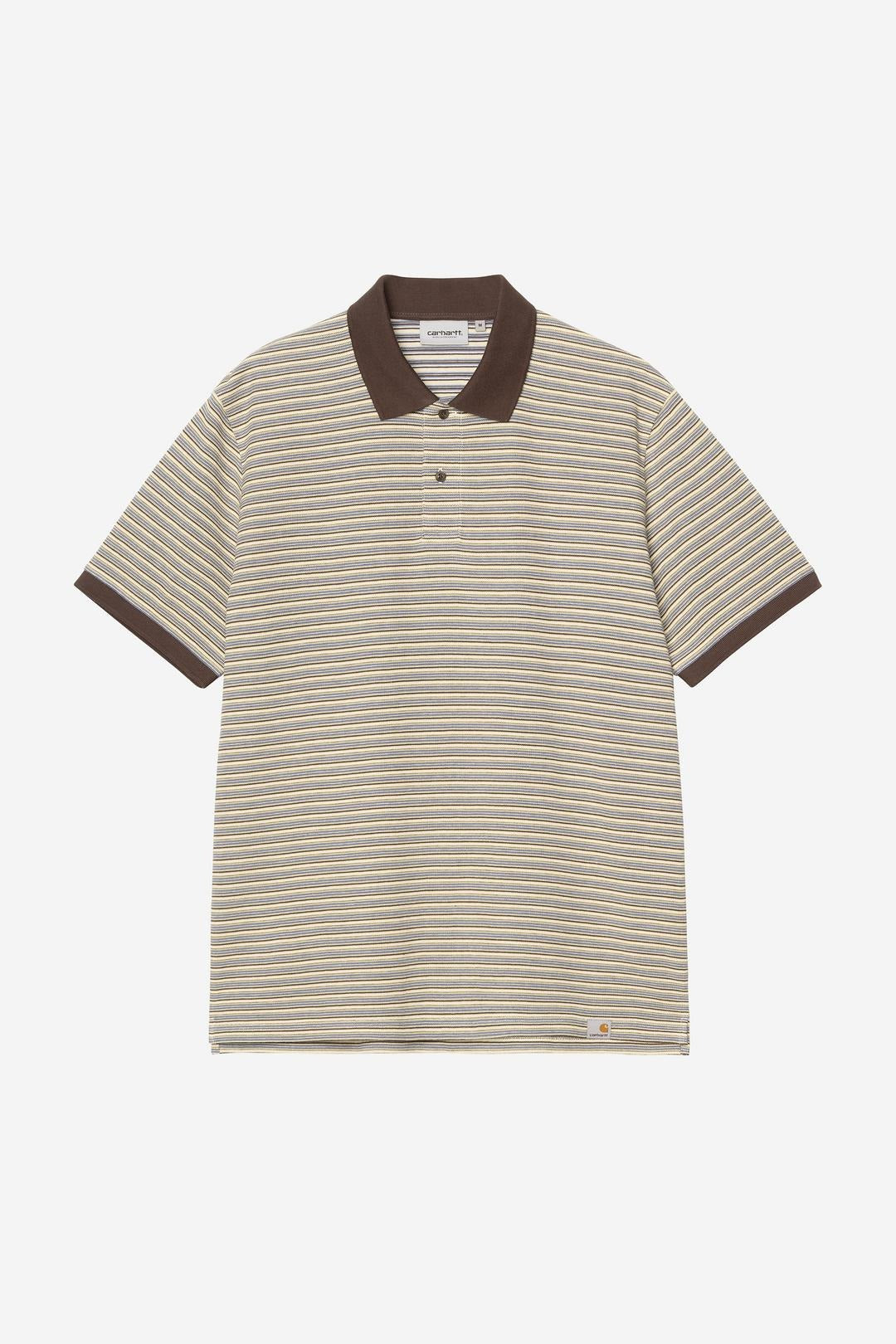 Carhartt Wip Dion Polo Stripe Wax