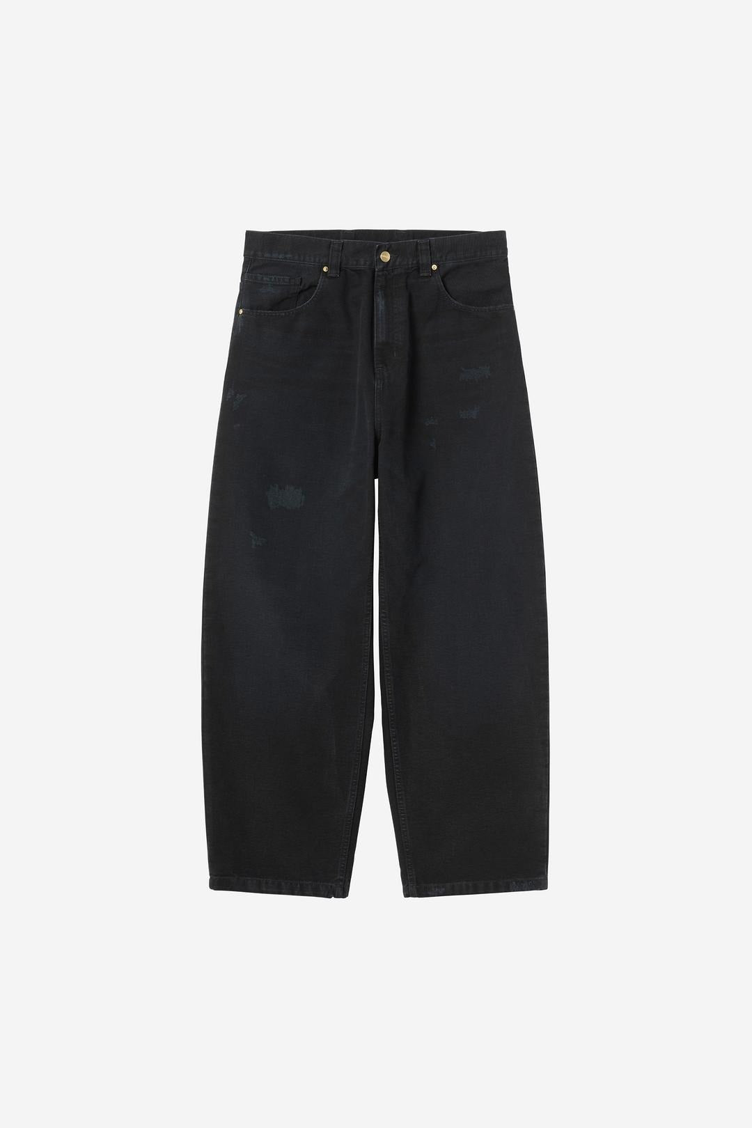 Carhartt Wip Brandon Pant Black Grind Washed