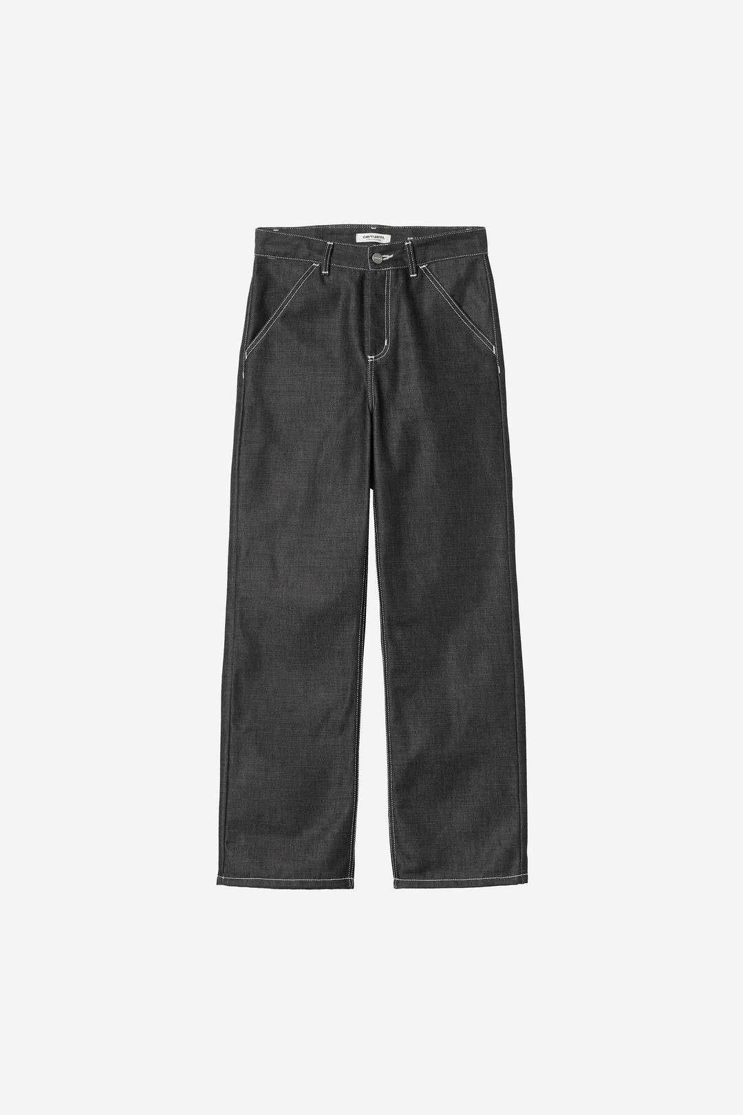 Carhartt Wip Donna W Simple Pant Black Rigid