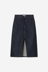 Carhartt Wip Donna W Brandon Skirt Blue Rigid