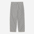 Carhartt Wip Mercer Single Knee Pant Graphite Wax Stone Washed