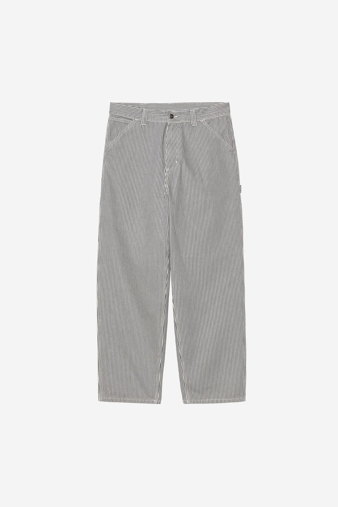 Carhartt Wip Mercer Single Knee Pant Graphite Wax Stone Washed
