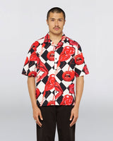 Edwin Miki Kim Cherry Shirt Multicolor Garment Washed