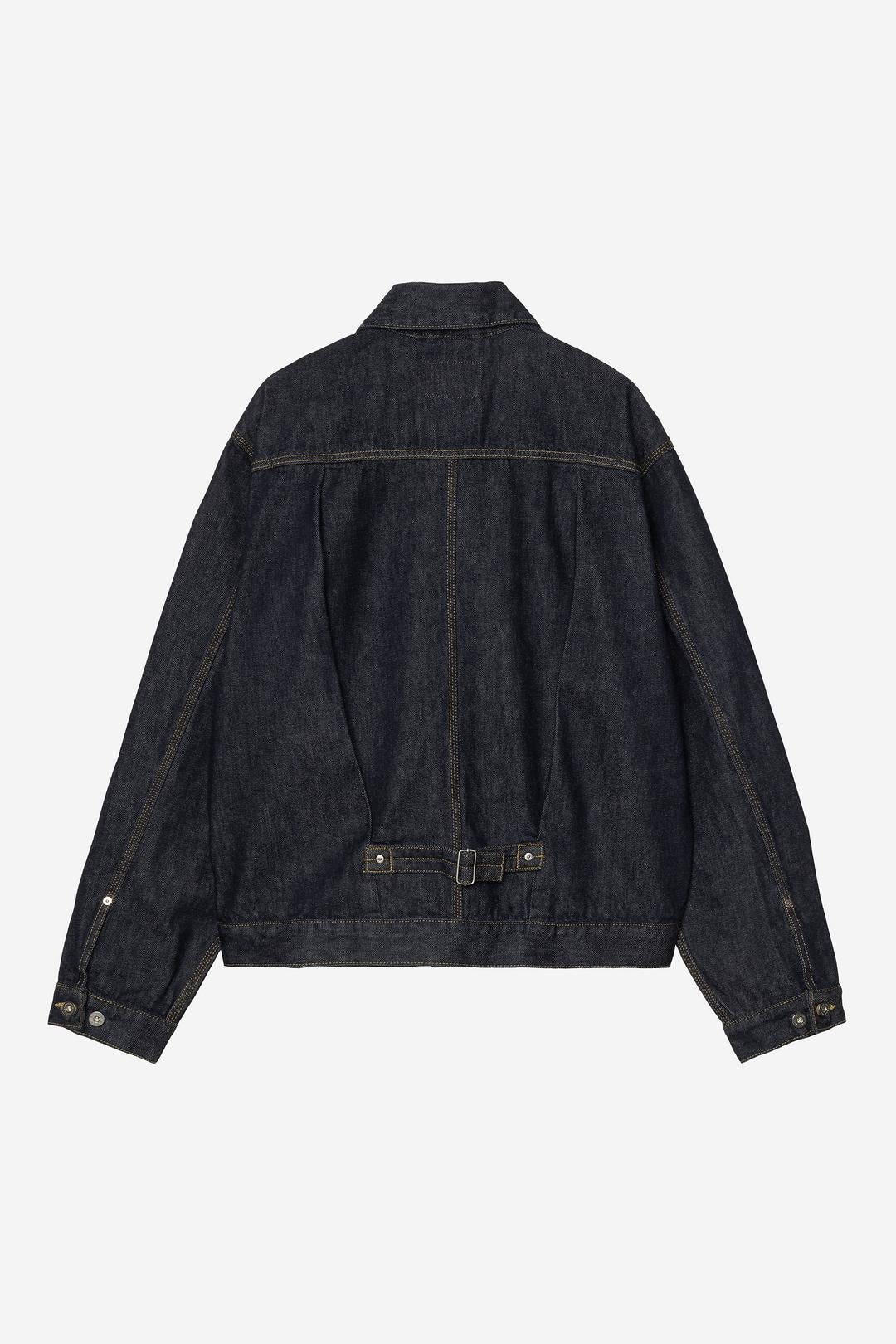 Carhartt Wip Belmar Jacket Blue Rinsed