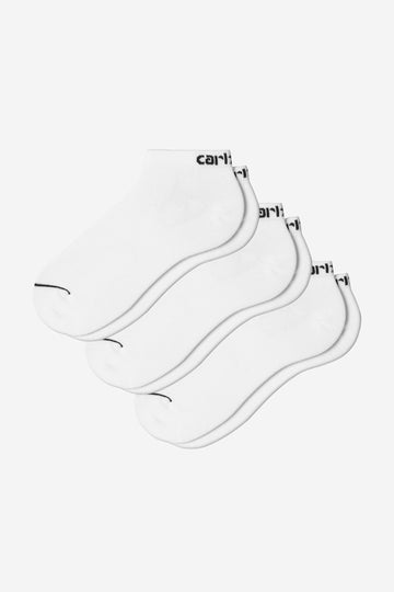 Carhartt Wip Script Sneakers Socks White
