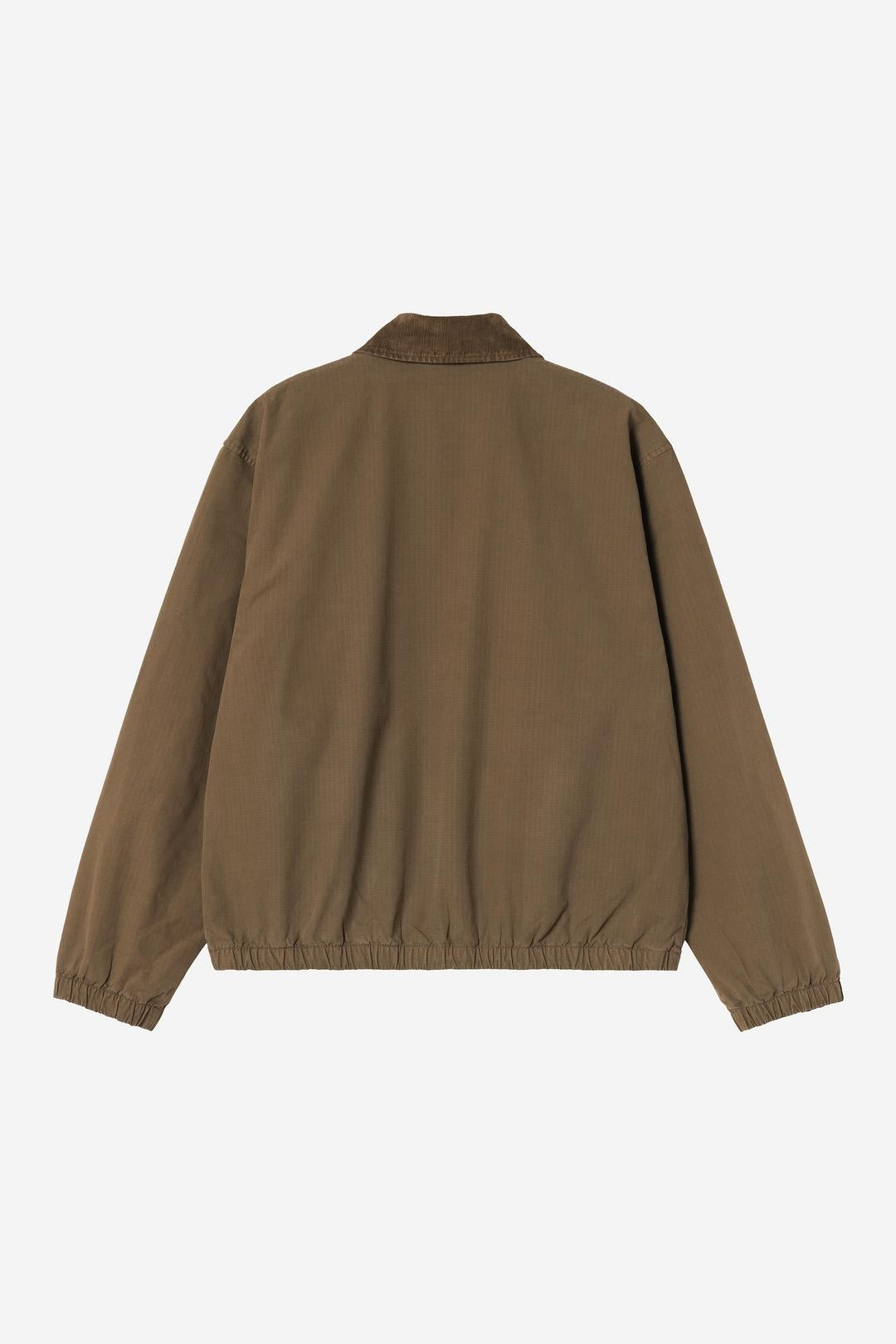 Carhartt Wip Madison Ripstop Jacket Dark Beech Garment Dyed