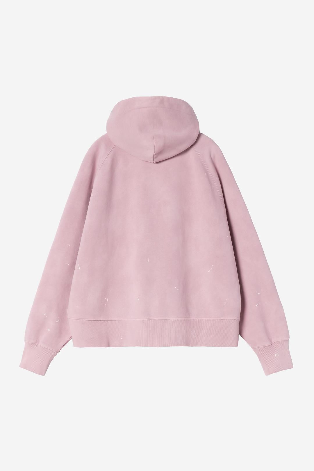 Carhartt Wip Donna W Hooded Painter Jacket Hortensia Destroy Wash Splatter
