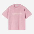 Carhartt Wip Donna W Painter Tee Hortensia Destroy Wash Splatter