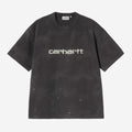 Carhartt Wip Painter Tee Black Destroy Wash Splatter