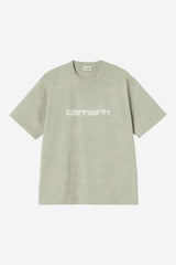 Carhartt Wip  Painter Tee Shady Green Destroy Wash Splatter