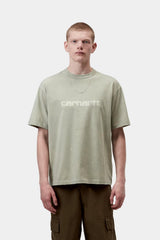 Carhartt Wip Painter Tee Shady Green Destroy Wash Splatter