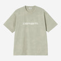 Carhartt Wip  Painter Tee Shady Green Destroy Wash Splatter