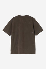 Carhartt Wip Painter Tee Tobacco Destroy Wash Splatter