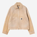 Carhartt Wip Donna W Og Arcan Jacket Dusty H Brown Destroy Wash