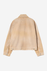 Carhartt Wip Donna W Og Arcan Jacket Dusty H Brown Destroy Wash