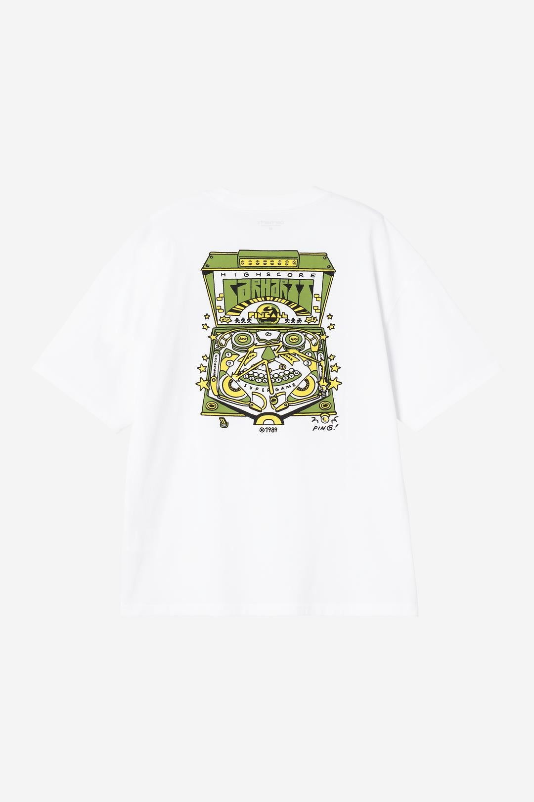 Carhartt Wip Pinball Tee White