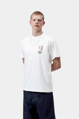Carhartt Wip Playing Card T-shirt Bianco