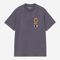 Carhartt Wip Stacked Grapes Tee Shady Purple
