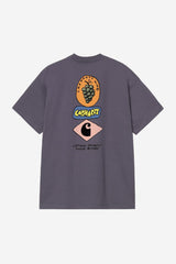 Carhartt Wip T-Shirt Stacked Grapes Viola Shady